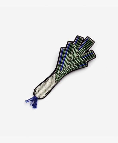 Брошь Leek