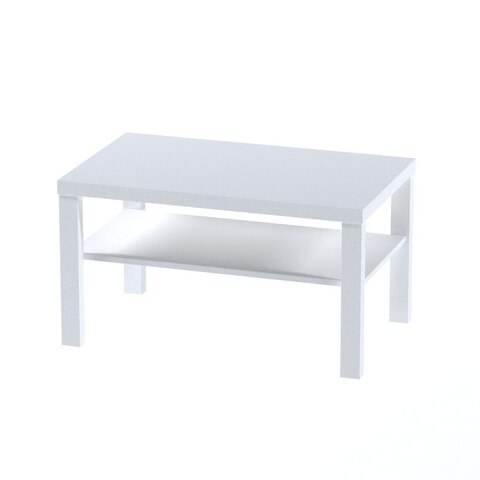 Журнальный столик ЭНКЕЛЬ 82, 82*50*45 см, белый