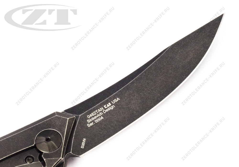 Нож Zero Tolerance 0462TAN First 4 Sinkevich - фотография 