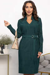 Платье Классическая грация (изумрудное) П13665-19М LT Collection