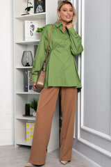 Рубашка Антария (зеленое яблоко) Б14189-5М LT Collection