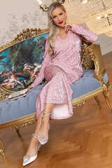 Платье праздничное Шэлдон (розовое) П14414-7М LT Collection