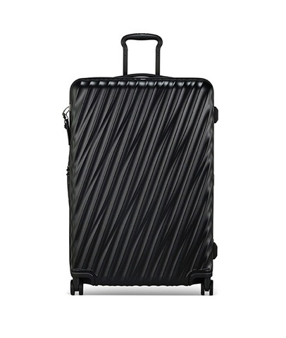 Чемодан большой расширяемый/Text black