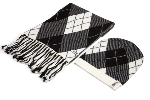 Комплект Snapp: шапка и шарф (белый)