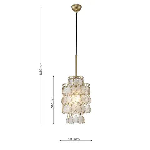 Подвесной светильник Favourite Mollitia 4763-1P