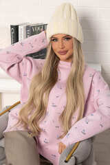 Шапка двухслойная Зимние деньки (айвори) Ш23-4М LT Collection