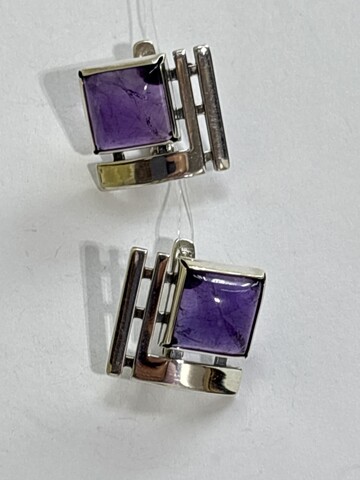 Лима (серьги из серебра)