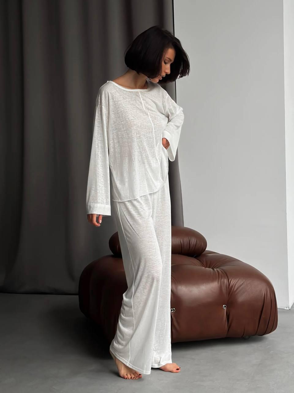 Домашняя одежда ZEPHYR HOME Вискоза Белый