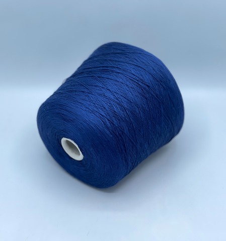 Luxury Selection by Ri.Go, Lucente, 700м. 50% Меринос экстрафайн, 50% Шелк Шаппе, Синий(417/317), 37677