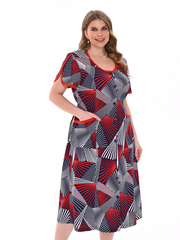 1351В Халат на пуговицах