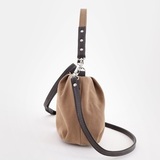 Сумка Саломея 204 эко-замша песочный