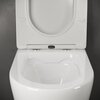Ceramica Nova Highlight CN1804 Подвесной унитаз c ультра тонким сидением с функцией плавного закрытия, цвет: белый