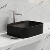 Ceramica Nova Element CN6052MB Умывальник чаша накладная прямоугольная, 50.5x38, цвет: чёрный матовый