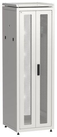 ITK LINEA N 38U 600х600мм перф. дв. задн. распашн. перф. сер