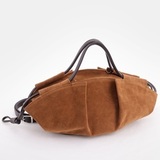 Сумка Саломея 2016 эко-замша миндаль