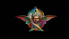 Силиконовый молд № 2020-б Ангел в крыльях большой