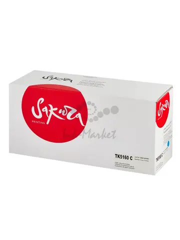 Картридж Sakura TK5160C (1T02NTCNL0) для Kyocera P7040, голубой, 2300 к.