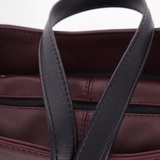 Сумка Саломея 264 наппа бордо + черный