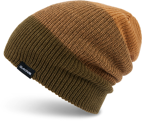 Картинка шапка Dakine lester beanie Dark Olive/Caramel - 1