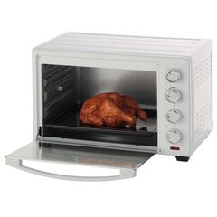Духовка электрическая, Econ, ECO-G3801MO, 38 л, 1800 Вт, 7 реж, бел, 13677