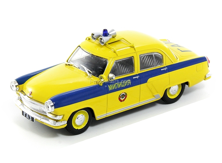 Sammlung Russisches Modellauto von DeAgostini Polizeiauto 1:43 # 21 