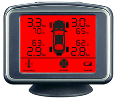 Датчики давления в шинах (TPMS) для легковых автомобилей ParkMaster TPMS 4-06 с 4-я встраиваемыми датчиками