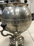 K14140 Самовар электрический 3 литра, новый, ретро, Москва Олимпиада-80 1980 г.