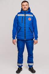 Жилет утепленный с капюшоном  мужской СП MedicLine