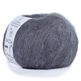 Пряжа Gazzal Super Kid Mohair 64433 серый