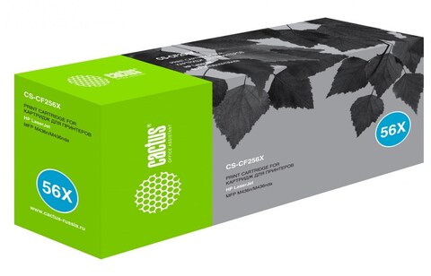 Картридж лазерный Cactus CS-CF256X CF256X черный (13700стр.) для HP LJ MFP M436n/M436nda