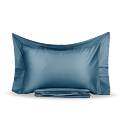 Постельное белье из тенселя Pure | светло - синий