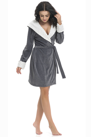 Халат SDB.7059 Dark Grey Doctor Nap