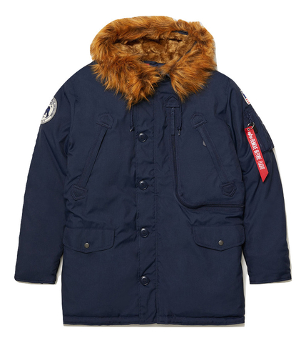 Парка Alpha Industries N-3B Alpine Parka Rep. Blue (Синяя)