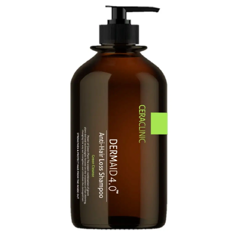 Шампунь против выпадения волос Ceraclinic Dermaid 4.0 Anti-Hair Loss Shampoo Green Cleanse, 1000 мл