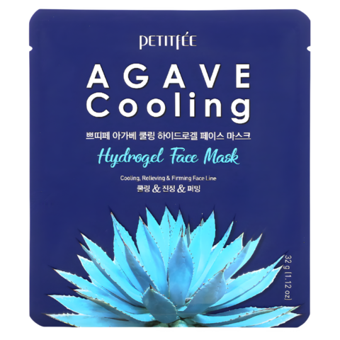 Petitfee Agave Cooling Hydrogel Face Mask Маска для лица гидрогелевая c агавой