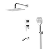 Lemark LM3242C Смеситель Atlantiss для ванны и душа встраиваемый (LM3242C)