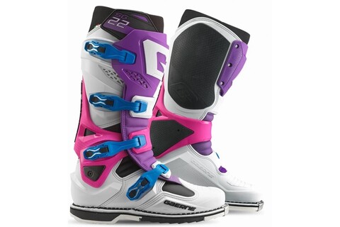 Мотоботы Gaerne SG-22 Purple/White/Rhodamine Limited Edition 48
