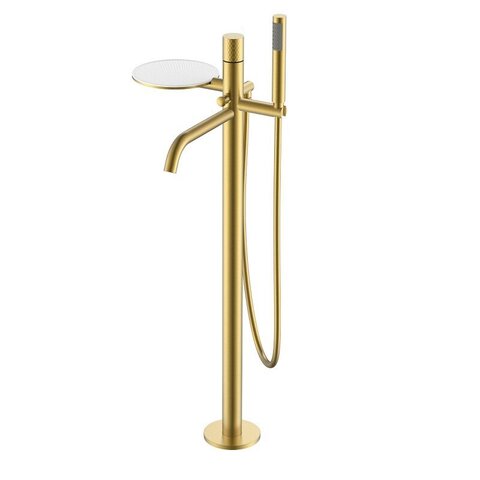 Boheme 129-MG Смеситель STICK напольный Matt Gold DIMOND