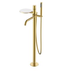 Boheme 129-MG Смеситель STICK напольный Matt Gold DIMOND фото