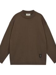 PANASIAN SHORT SWEATER/HAKI
