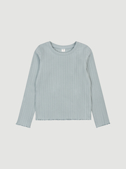 Лонгслив Mjölk Grey Blue