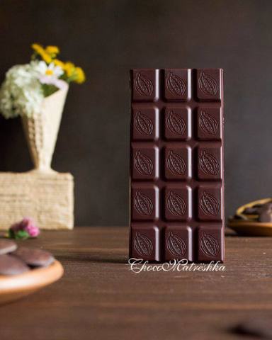 Форма поликарбонатная для шоколада - Плитка Какао-бобы