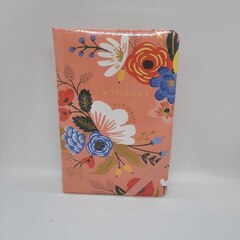 Bloknot \ Блокнот \ Notepad  A6 flowers orange