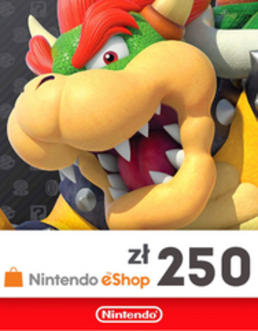 Карта оплаты Nintendo eShop 250 zl Poland [Цифровая версия]