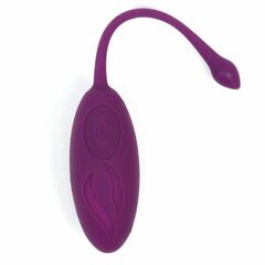 Фиолетовое виброяйцо «Оки-Чпоки» с пультом ДУ - 