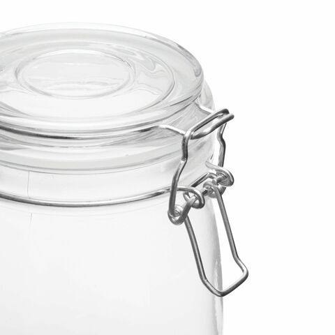 Стеклянная банка для хранения продуктов CLICKY L, объем ок. 750 ml