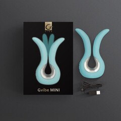 Gvibe Mini Tiffany Mint Gift Box - Вибратор, 10,5 см (мятный)