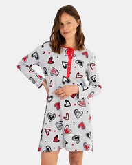 Сорочка женская с длинным рукавом Massana ML_747241