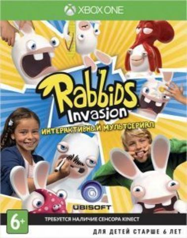 Rabbids invasion интерактивный мультсериал (для kinect) (диск для Xbox One/Series X, полностью на русском языке)