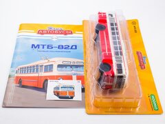 MTB-82D trolleybus red-white Modimio Our Buses #34